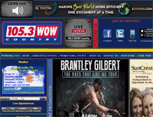 Tablet Screenshot of 1053wowcountry.com